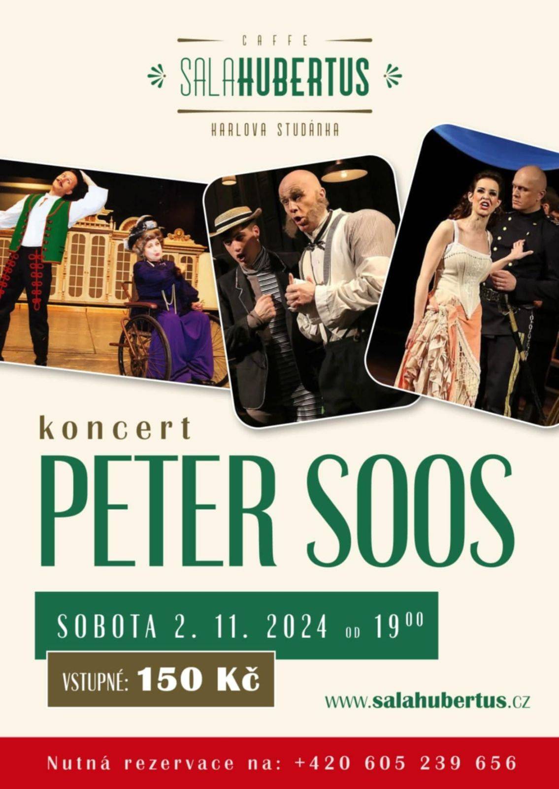 Peter Soos – koncert