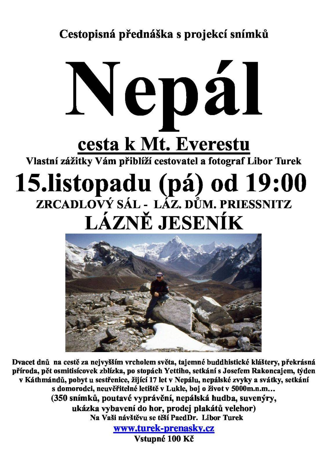 NEPÁL - CESTA K MT. EVERESTU