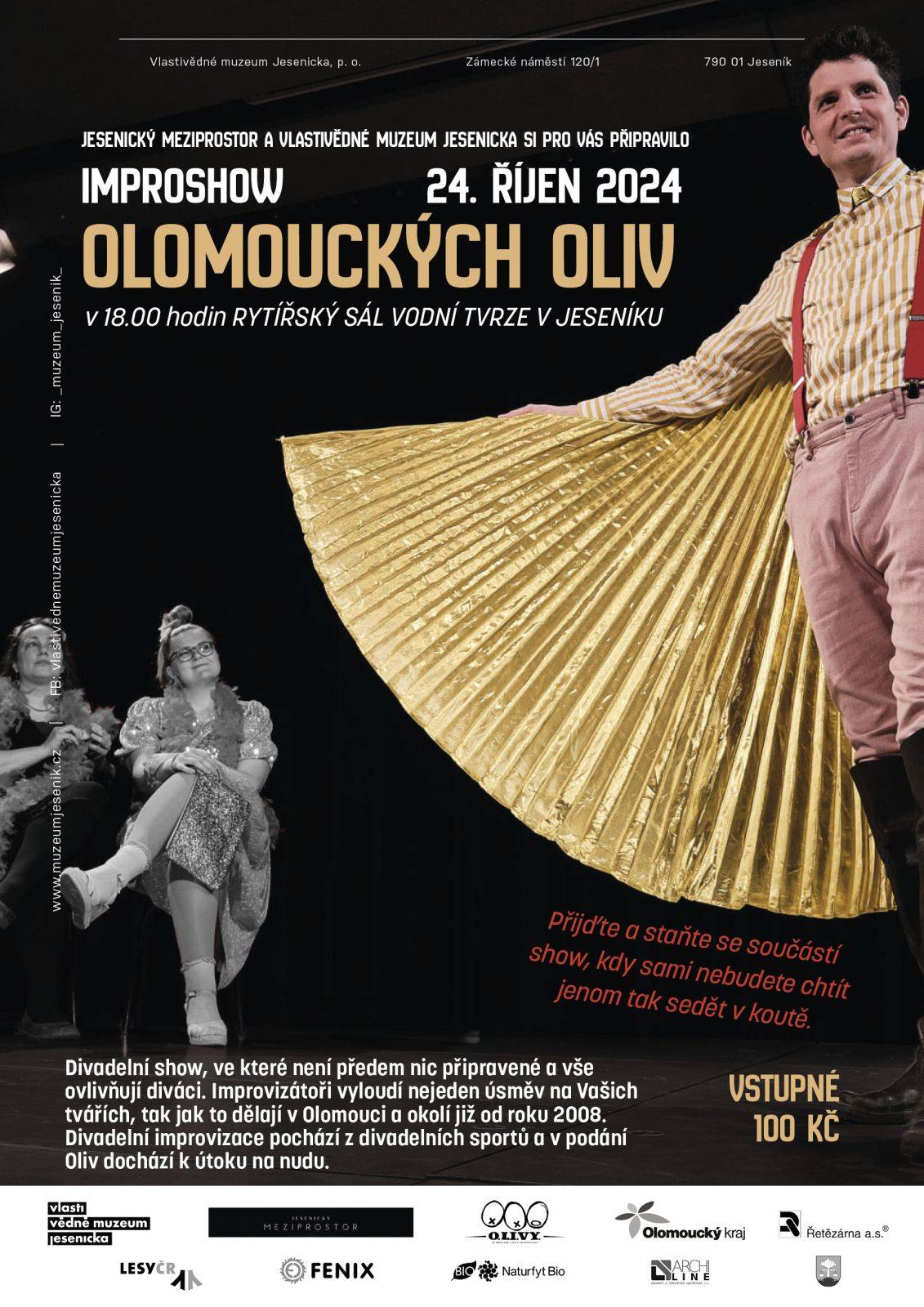 DIVADELNÍ PŘEDSTAVENÍ Improshow olomouckých Oliv.