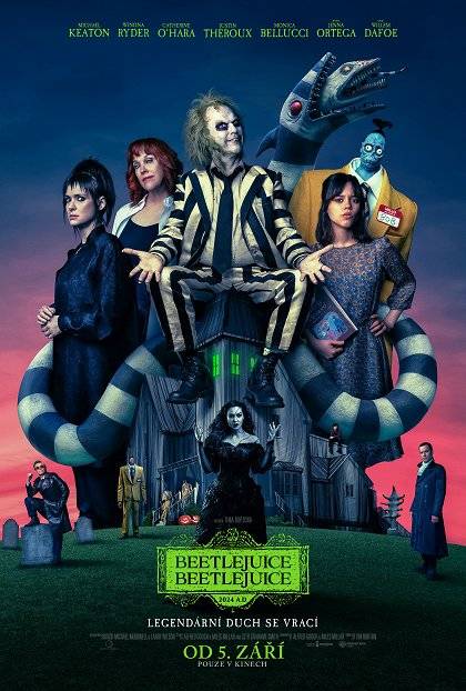 BEETLEJUICE BEETLEJUICE (náhradní promítání za 20.9.2024)