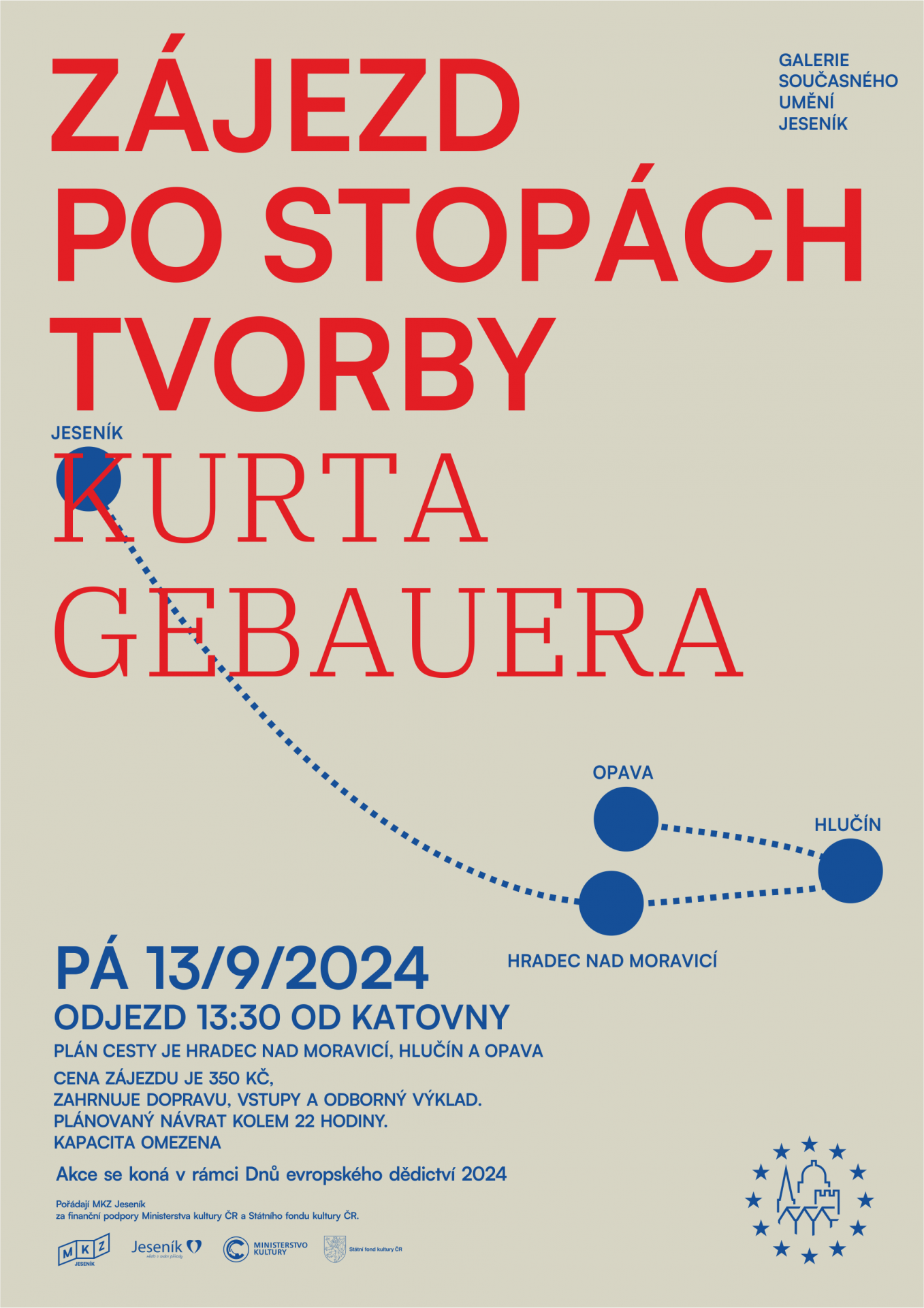 ZÁJEZD PO STOPÁCH TVORBY KURTA GEBAUERA 