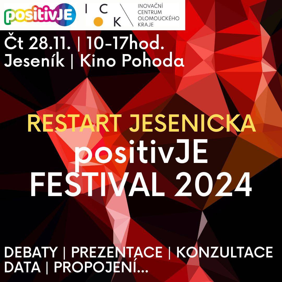 RESTART JESENICKA – positivJE FESTIVAL 2024