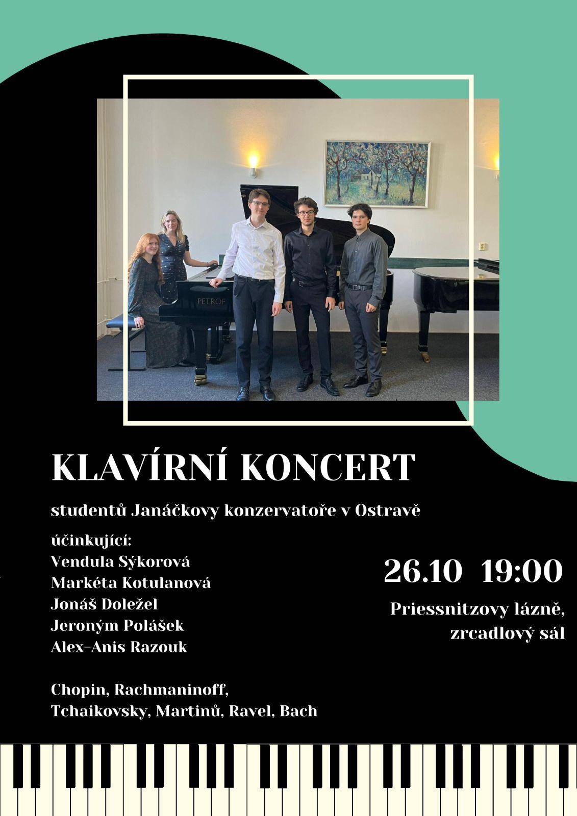 KONCERT KONZERVATORISTŮ